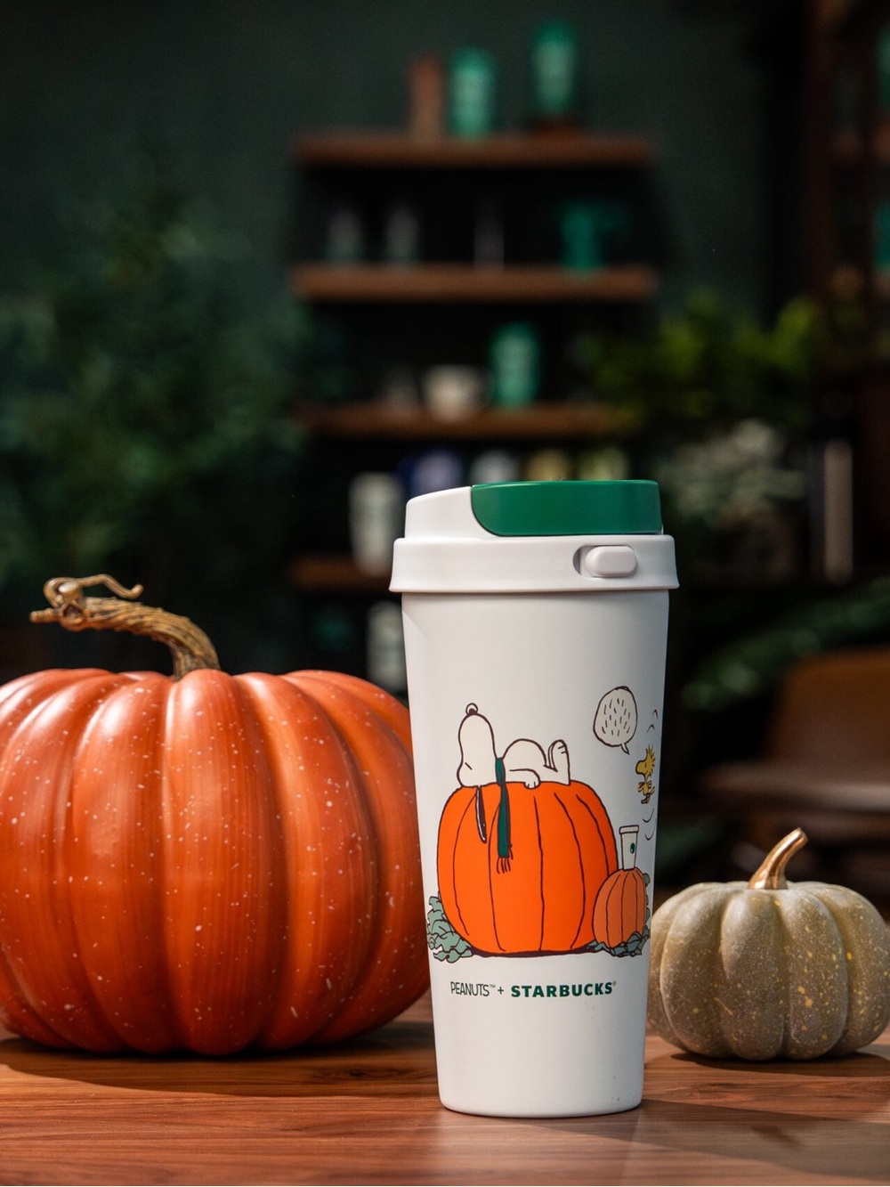 Starbucks Peanuts Great Pumpkin tumbler